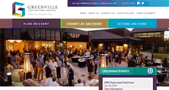 Desktop Screenshot of greenvilleconventioncenter.com